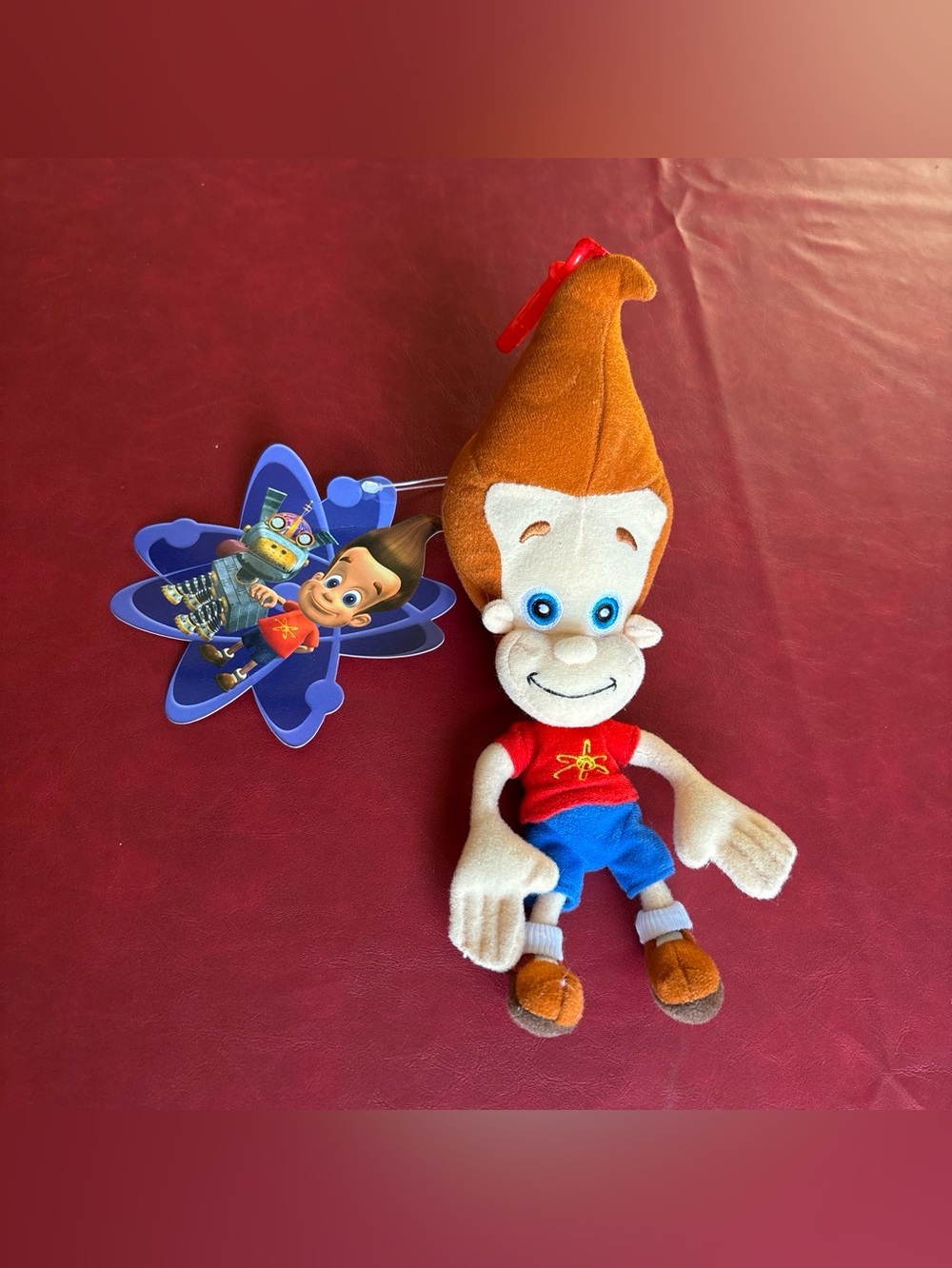 Nickelodeon Jimmy Neutron Plush keychain
